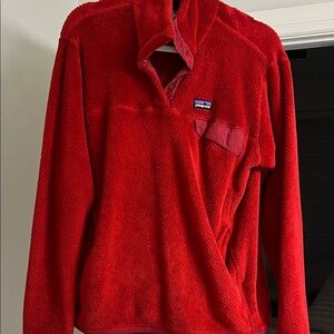 Patagonia Vibrant Red Fleece Jacket
